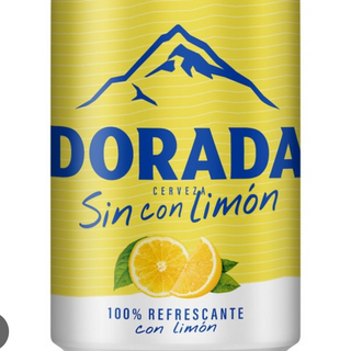 Dorada sin alcohol con limón 