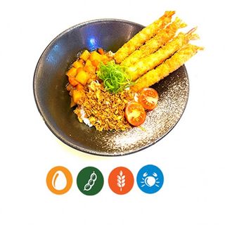 ARROZ GAMBA CON PIMIENTA NEG/ SHRIMP RICE WITH BLACK PEPPER