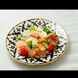 Салат с сёмгой