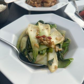kapusta pak-choi w sosie ostrygowym