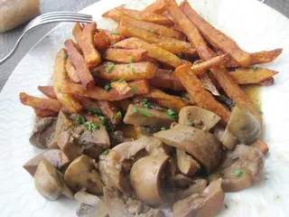 Plat De Frite Au Rognon