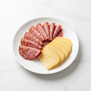 Croissant De Salami Y Queso Gouda