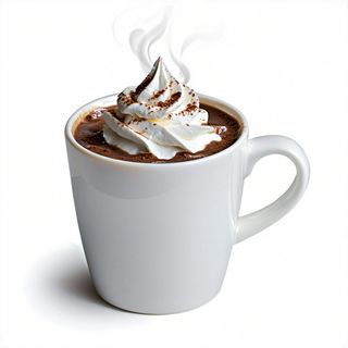 Chocolate Quente com Chantilly