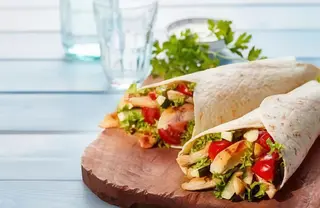 Seekh wrap