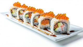 Uramaki spicy salmone - 8 pezzi