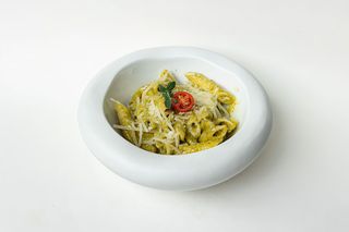 Paste cu pesto si usturoi Q