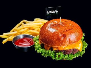 Бургер з біфштексом (400g)