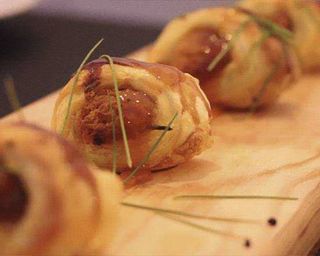 Folhado Alheira Molho Agridoce