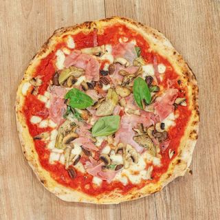 Pizza a portafoglio - Capricciosa