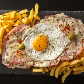 Milanesa Napolitana A Caballo