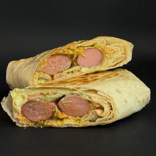 Хот-дог в лаваші з Баварськими сосисками (335г)