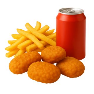 MENÚ 9 NUGGETS