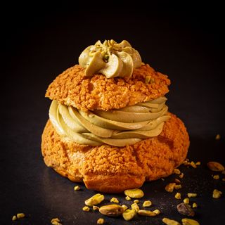 Choux au Craqueline fistic