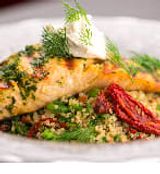 Grilled Salmon & Quinoa Salad