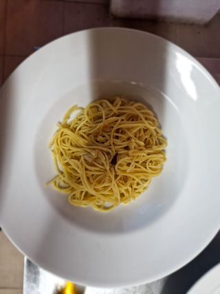 Espagueti Aglio