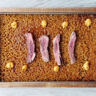 LLAUNA ABANICO IBÉRICO Y ROMESCU (1 pax)