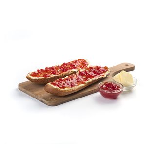 Tostada De Mermelada Y Mantequilla