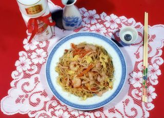 Fideos Chinos Fritos 3 Delicias