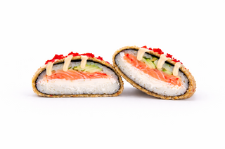 Бургер з лососем. (290 грамів)