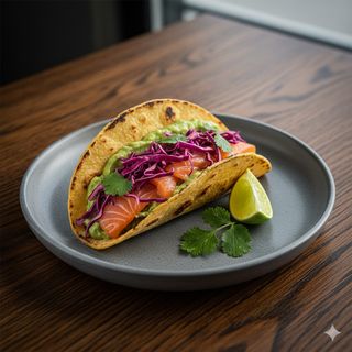 Tacos salmone