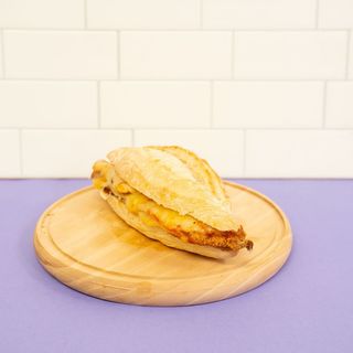 Bocata de milanesa de cerdo