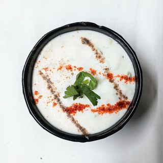 Cucumber Raita .