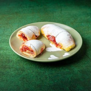 Jagoda vanilla kiflica 100g