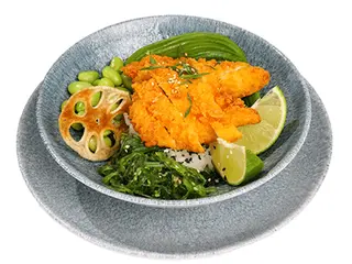 Sushi bowl z chrupiącym kurczakiem 90g / 200g