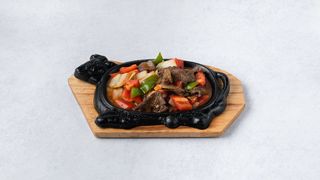 Говядина на сковородке