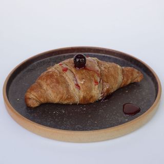 Croissant vegano mora
