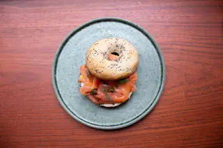 BAGEL DE TRUCHA