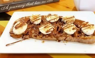 Tosta De Nutella Y Plátano