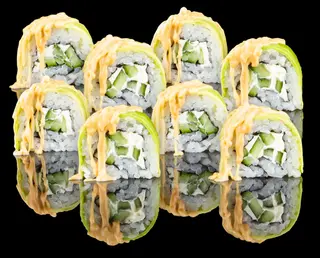 Урамаки Авокадо и Краставица (190г / 8 броя)