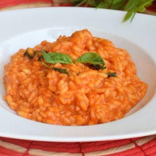 Risotto al pomodoro & basilico