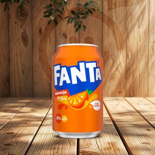 Fanta Naranja lata 330ml.