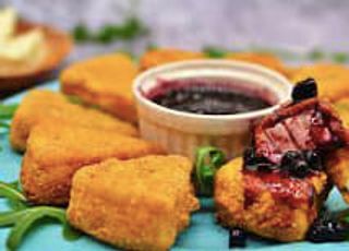 Топени сиренца с боровинков coc