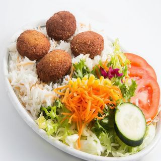 Plato falafel