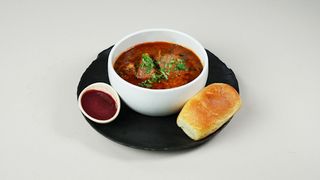 სუპ-ხარჩო ტყემლით  პური