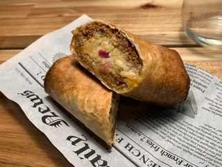 Burrito chile de carne