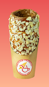 კლასიკური ტრდელნიკი ნუშის ფანტელით