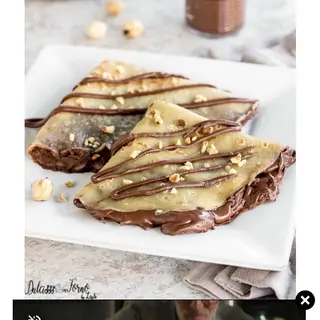 Crêpe con noci
