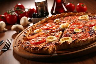 Pizza Carbonara medie