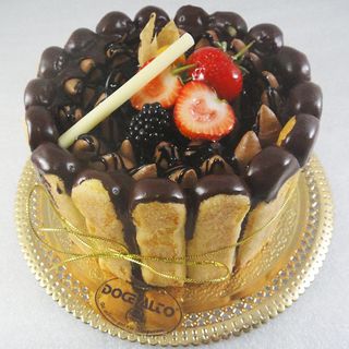 Semi-Frio Charlote de Chocolate