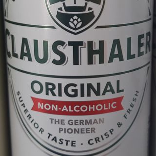 Пиво Clausthaler безалкогольне, залізна банка (0.5л)