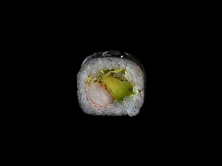 Shrimp and avocado maki - 8buc.