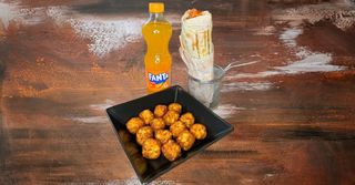 Комбо меню шаурма з бараниною