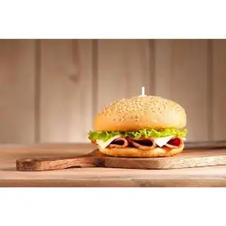 Ham & Cheese Burger