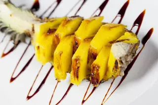 Piña a la parrilla