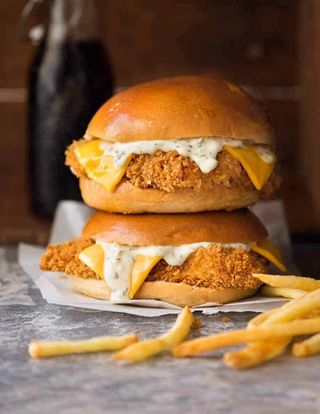 Chicken burger