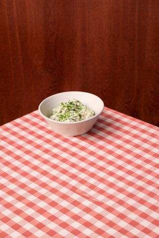 Salada fresca de Batata